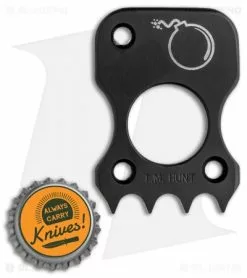 T.M. Hunt Custom Ringpop Laser Engraved Bomb Knuck (01-Steel Black DLC) -Avokelavavat Sales Store T.M. Hunt Custom Ringpop Laser Engraved Bomb KnuckSteel Black DLC BHQ 85818 jr bottlecap