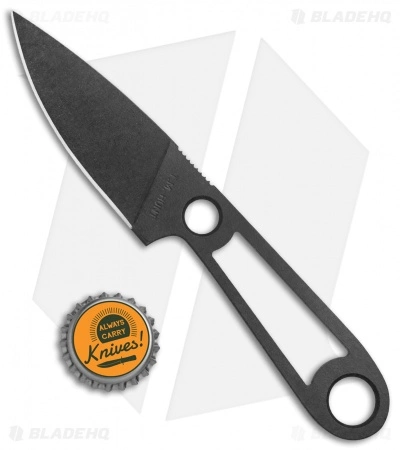 T.M. Hunt Custom Skelemaug Fixed Blade Knife Coyote Brown Kydex (3.75" Black) 6 T.M. Hunt Custom Skelemaug Fixed Blade Knife Coyote Brown Kydex (3.75" Black) - Image 4