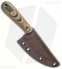 T.M. Hunt Custom Skelemaug Fixed Blade Camo Micarta (3.75" Black SW) -Avokelavavat Sales Store T.M. Hunt Custom Skelemaug Camo Micarta Black SW BHQ 95408 jr sheath