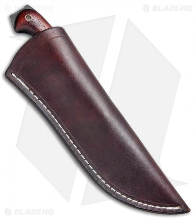 T.M. Hunt Custom Yuma Fixed Blade Knife Padouk Wood (4.25" Black) 5 T.M. Hunt Custom Yuma Fixed Blade Knife Padouk Wood (4.25" Black) - Image 3