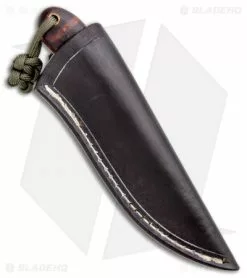 T.M. Hunt Custom Hedgehog Fixed Blade Burlap/Curly Maple (3.75" Acid) -Avokelavavat Sales Store T.M. Hunter Custom Hedgehog Burlap Curly Maple Acid BHQ 98487 jr sheath