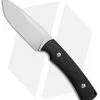 TK Knives Telchar Fixed Blade Knife Black G-10 (4" Satin) -Avokelavavat Sales Store TK Knives Telchar Black G 10 Satin BHQ 80785 jr