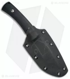 TK Knives Telchar Fixed Blade Knife Black G-10 (4" Satin) -Avokelavavat Sales Store TK Knives Telchar Black G 10 Satin BHQ 80785 jr sheath