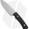 TK Knives Tor Fixed Blade Knife Black G-10 (4.5" Blasted SW)