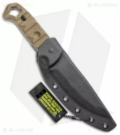 TOPS Knives Brakimo Fixed Blade Knife RMT Green Canvas Micarta (5.25" Stonewash) -Avokelavavat Sales Store TOPS Brakimo RMT Green Canvas Micarta SW TPBRAK01RMT BHQ 97166 jr sheath