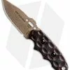 TOPS Knives C.A.T. S-Series Fixed Blade Knife Black/Red G-10 (3.25" Tan)