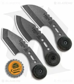 TOPS Knives 3 Bros. Combo Fixed Blade Knife Set Canvas Micarta (2.2" Tumbled) -Avokelavavat Sales Store TOPS Knives 3 Bros Combo Set Canvas Micarta Tumbled BHQ 92527 jr bottlecap