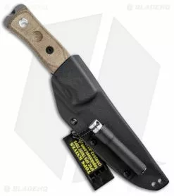 TOPS Knives BOB Fieldcraft Knife Green Canvas Micarta (4.625" Gray) -Avokelavavat Sales Store TOPS Knives BOB Fieldcraft Coyote Green Canvas Micarta Gray BHQ 67236 jr sheath