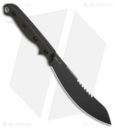 TOPS Knives Brush Wolf Fixed Blade Knife Green Canvas Micarta (6.5" Tungsten) 4 TOPS Knives Brush Wolf Fixed Blade Knife Green Canvas Micarta (6.5" Tungsten) - Image 2