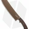 TOPS Knives El Chete Fixed Blade Rocky Mountain Tread W/ Dangler (12" Bronze)