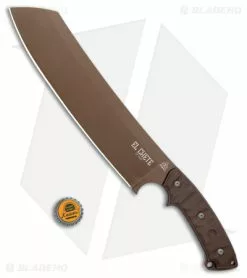 TOPS Knives El Chete Fixed Blade Rocky Mountain Tread W/ Dangler (12" Bronze) -Avokelavavat Sales Store TOPS Knives El Chete Fixed Blade Rocky Mountain Tread Dangler Bronze BHQ 99193 jr bottlecap