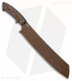 TOPS Knives El Chete Fixed Blade Rocky Mountain Tread W/ Dangler (12" Bronze) -Avokelavavat Sales Store TOPS Knives El Chete Fixed Blade Rocky Mountain Tread Dangler Bronze BHQ 99193 jr spine