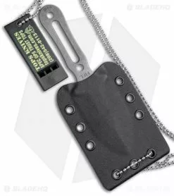 TOPS Knives Fiel Fixed Blade Neck Knife (3" Tumbled) FIEL-01 -Avokelavavat Sales Store TOPS Knives Fiel FIEL 01 BHQ 36918 jr sheath