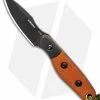 TOPS Knives Hornero Fixed Blade Knife Tan/Black Canvas Micarta (3" Black)