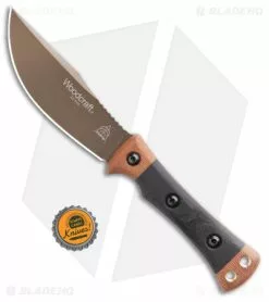 TOPS Knives Marble's Woodcraft Fixed Blade Knife Black Micarta (4.4" Bronze) 9 TOPS Knives Marble's Woodcraft Fixed Blade Knife Black Micarta (4.4" Bronze) -Avokelavavat Sales Store TOPS Knives Marbles Woodcraft Fixed Blade Knife Black Micarta Bronze BHQ 181148 KC bottlecap