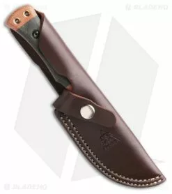 TOPS Knives Marble's Woodcraft Fixed Blade Knife Black Micarta (4.4" Bronze) 8 TOPS Knives Marble's Woodcraft Fixed Blade Knife Black Micarta (4.4" Bronze) -Avokelavavat Sales Store TOPS Knives Marbles Woodcraft Fixed Blade Knife Black Micarta Bronze BHQ 181148 KC sheath