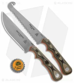 TOPS Knives Muley Combo W/ Kydex Sheaths (Skinner & Saw) MCMB-02 -Avokelavavat Sales Store TOPS Knives Muley Skinner Saw Combo G 10 SW Leather Sheath BHQ 174980 jr bottlecap