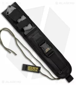 TOPS Knives Steel Eagle Large 107E Fixed Blade Knife (7" Black Plain) -Avokelavavat Sales Store TOPS Knives Steel Eagle Large 107E Fixed Blade Black Plain BHQ 6784 jr sheath