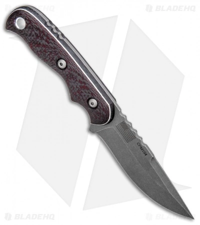 TOPS Knives Tex Creek Hunter 20th Anniversary Knife Fixed Blade (4.25" SW) 4 TOPS Knives Tex Creek Hunter 20th Anniversary Knife Fixed Blade (4.25" SW) - Image 2