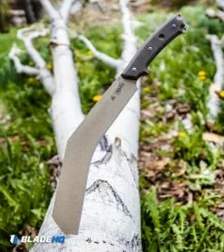 TOPS Knives The Bestia Fixed Blade Knife Green Micarta (13" Tan) 9 TOPS Knives The Bestia Fixed Blade Knife Green Micarta (13" Tan) -Avokelavavat Sales Store TOPS Knives The Bestia Fixed Blade Knife Green Micarta Tan BHQ 107024 kp tree down web