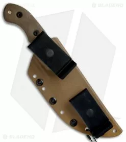 TOPS Knives Tom Brown Tracker #2 Fixed Blade Knife (4.875" Coyote Tan) -Avokelavavat Sales Store TOPS Knives Tom Brown Tracker 2 TPTBT02TAN BHQ 50015 jr sheath