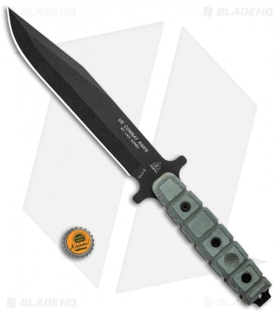 TOPS Knives US Combat Knife (7.5" Black ) US-01 6 TOPS Knives US Combat Knife (7.5" Black ) US-01 - Image 4