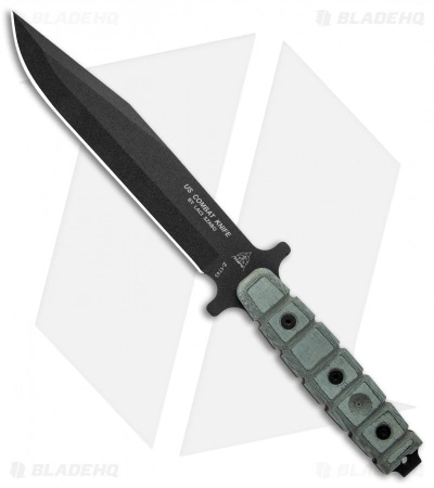 TOPS Knives US Combat Knife (7.5" Black ) US-01 3 TOPS Knives US Combat Knife (7.5" Black ) US-01