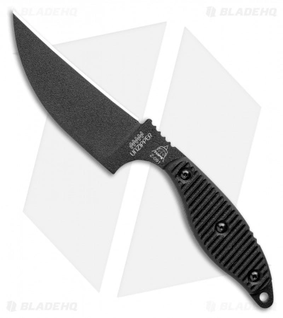 TOPS Knives Unzipper Fixed Blade Knife Black G-10 (3.6" Black) UNZ-01 3 TOPS Knives Unzipper Fixed Blade Knife Black G-10 (3.6" Black) UNZ-01