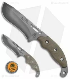 TOPS Knives Wind Runner SRE Fixed Blade Combo Green Micarta (Black River Wash) -Avokelavavat Sales Store TOPS Knives Wind Runner SRE Combo Green Micarta Black River Wash WRD CMB BHQ 76918 jr bottlecap