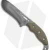 TOPS Knives Wind Runner XL SRE Fixed Blade Green Micarta (5.2" Black River Wash)