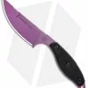 TOPS Knives Lioness Elite Fixed Blade Knife Black G-10 (4.125" Purple) LION-ELT -Avokelavavat Sales Store TOPS Lioness Rockies Black Purple LION ELT BHQ 50229 jr 2