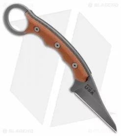 TOPS Knives Poker Fixed Blade Knife Micarta (2.5" Gray) -Avokelavavat Sales Store TOPS Poker Micarta Gray TPKR01 BHQ 103033 jr spine