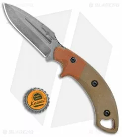 TOPS Knives, Viking Tactics TOPS Knives Viking Tactics Crusader Fixed Blade Green/Orange Mic (3.5" Acid SW) -Avokelavavat Sales Store TOPS Viking Tactics Crusader Green Orange Micarta Acid SW BHQ 102407 jr bottlecap