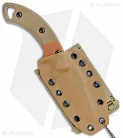 TOPS Knives, Viking Tactics TOPS Knives Viking Tactics Crusader Fixed Blade Green/Orange Mic (3.5" Acid SW) -Avokelavavat Sales Store TOPS Viking Tactics Crusader Green Orange Micarta Acid SW BHQ 102407 jr sheath