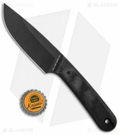 The James Brand James Brand Hell Gap Fixed Blade Knife Black Micarta (3.6" Black) -Avokelavavat Sales Store The James Brand Hell Gap Black Micarta Black BHQ 96972 jr bottlecap