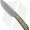 The James Brand James Brand Hell Gap Fixed Blade Knife OD Green Micarta (3.6" Satin) 2 The James Brand James Brand Hell Gap Fixed Blade Knife OD Green Micarta (3.6" Satin) -Avokelavavat Sales Store The James Brand Hell Gap OD Green Micarta SW BHQ 96971 jr