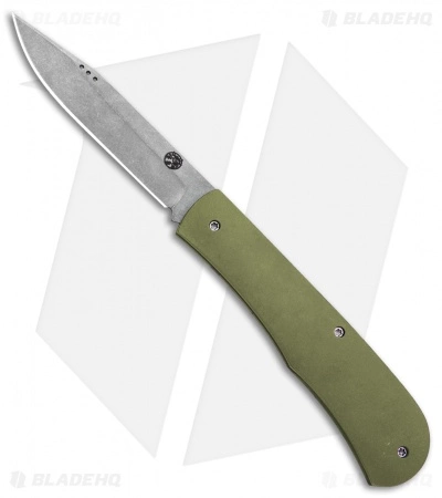 Trash Panda Knives Kit Slip Joint Green Titanium (3.5" Stonewash) 3 Trash Panda Knives Kit Slip Joint Green Titanium (3.5" Stonewash)