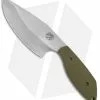 Aaron Frederick / Trash Panda Knives Panda-1 Fixed Blade Knife Green G-10 -Avokelavavat Sales Store Trash Panda Knives Panda 1 Green G 10 BHQ 86296 jr