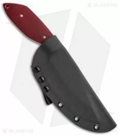 Trash Panda Knives Panda-1 Fixed Blade Knife Red G-10 (5.75" Stonewash) 8 Trash Panda Knives Panda-1 Fixed Blade Knife Red G-10 (5.75" Stonewash) -Avokelavavat Sales Store Trash Panda Knives Panda 1 Red G 10 BHQ 86306 jr sheath