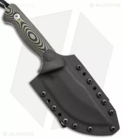 Treeman Combat Knives Path Finder Fixed Knife Green/Black Micarta (4.2" Gray) -Avokelavavat Sales Store Treeman Knives EDC Path Finder Fixed Blade Green Black Micarta SW BHQ 63155 jr sheath