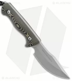 Treeman Combat Knives Path Finder Fixed Knife Green/Black Micarta (4.2" Gray) -Avokelavavat Sales Store Treeman Knives EDC Path Finder Fixed Blade Green Black Micarta SW BHQ 63155 jr spine