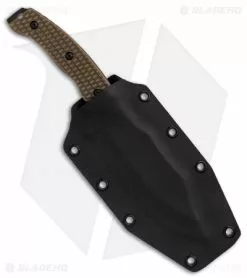 Trouble Blades Custom Bush Bitch Fixed Blade Knife Green/Brown G-10 (5.6" Black) -Avokelavavat Sales Store Trouble Blades Custom Bush Bitch Green Brown G10 Black BHQ 89871 er sheath