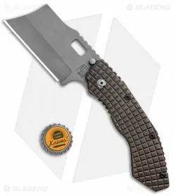 Trouble Blades Custom Debt Collector Cleaver Knife Frag Ti (3.75" Bead Blast 4V) -Avokelavavat Sales Store Trouble Blades Custom Debt Collector Cleaver Frag Ti BB BHQ 88438 jr bottlecap