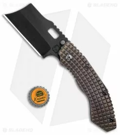 Trouble Blades Custom Debt Collector Knife Frag Ti Bronze (3.75" CruWear Black) -Avokelavavat Sales Store Trouble Blades Custom Debt Collector Frag Ti Bronze CruWear Black BHQ 94581 jr bottlecap