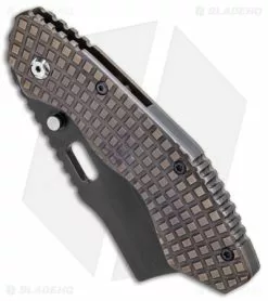 Trouble Blades Custom Debt Collector Knife Frag Ti Bronze (3.75" CruWear Black) -Avokelavavat Sales Store Trouble Blades Custom Debt Collector Frag Ti Bronze CruWear Black BHQ 94581 jr spine
