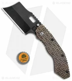 Trouble Blades Custom Debt Collector Knife Tron Ti Bronze (3.75" CruWear Black) -Avokelavavat Sales Store Trouble Blades Custom Debt Collector Tron Ti CruWear Black BHQ 94584 jr bottlecap