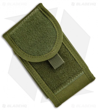 Trouble Blades Custom Full Size Mofo Knife Tron Dark Green Ti (3.75" Tan) 6 Trouble Blades Custom Full Size Mofo Knife Tron Dark Green Ti (3.75" Tan) - Image 4