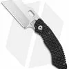 Trouble Blades Custom Lil Debt Collector Black Knife Ti (3") Satin