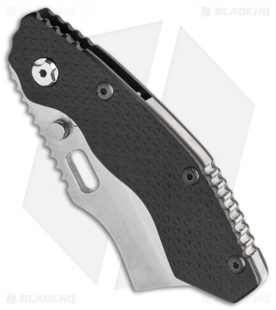 Trouble Blades Custom Lil Debt Collector Knife Black Ti. Textured (3.00" Satin) 4 Trouble Blades Custom Lil Debt Collector Knife Black Ti. Textured (3.00" Satin) - Image 2