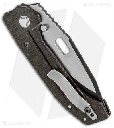 Trouble Blades Custom Full Size Mofo Knife Dark Green Ti (3.75") Two-Tone 5 Trouble Blades Custom Full Size Mofo Knife Dark Green Ti (3.75") Two-Tone - Image 3